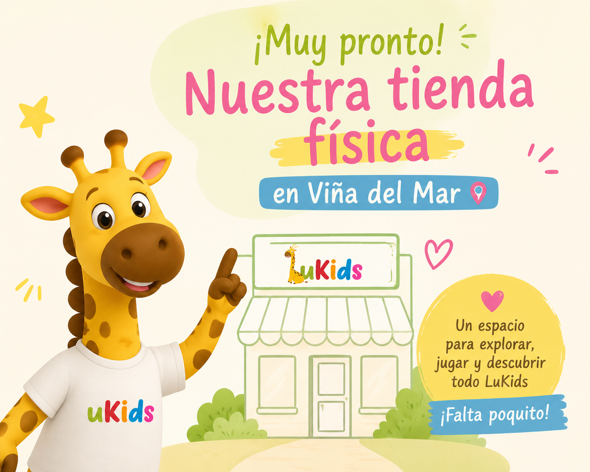¡LuKids tendrá su primera tienda física! 🦒✨
