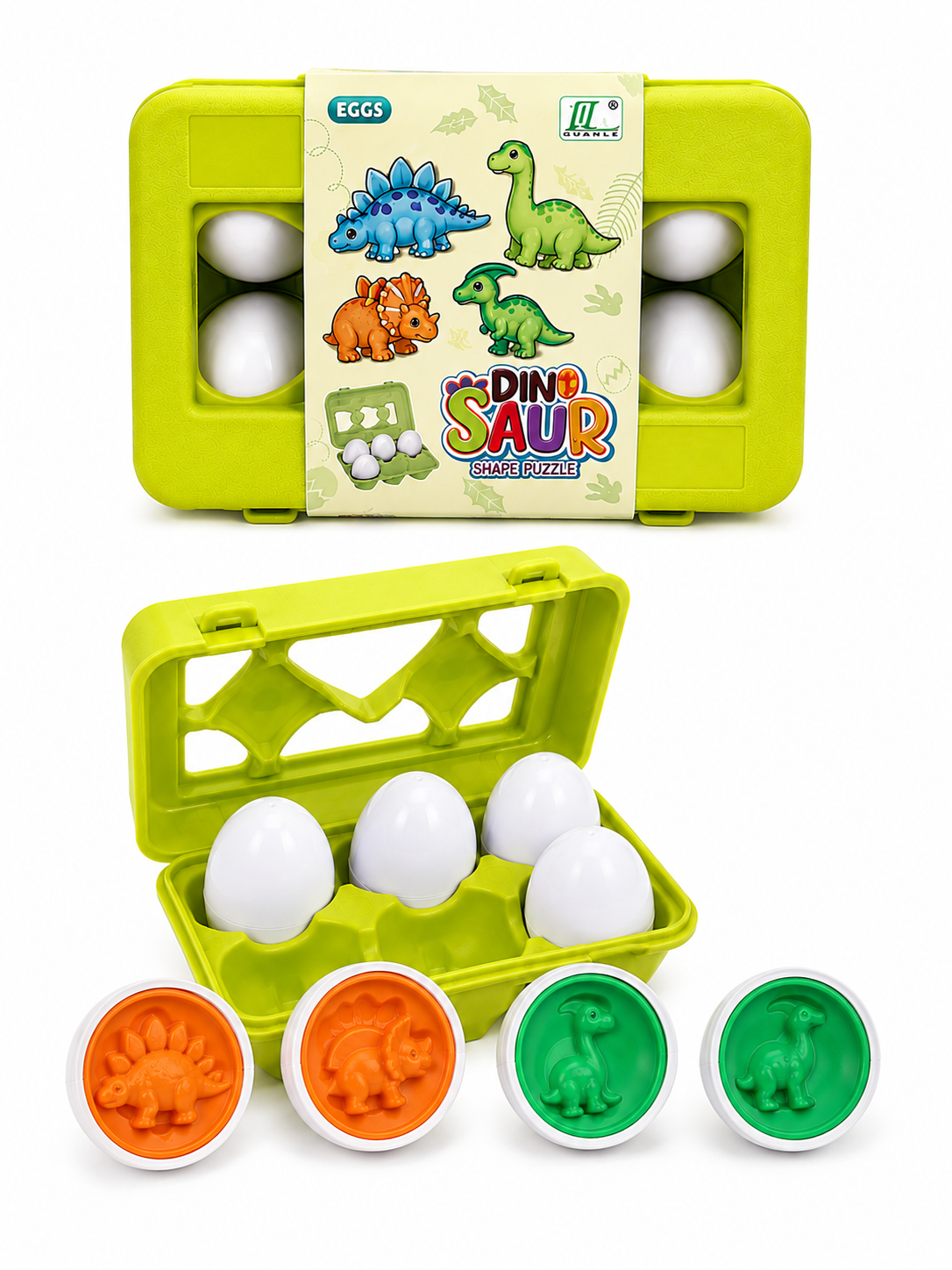 Huevos de Dinosaurios – Juego de Encaje