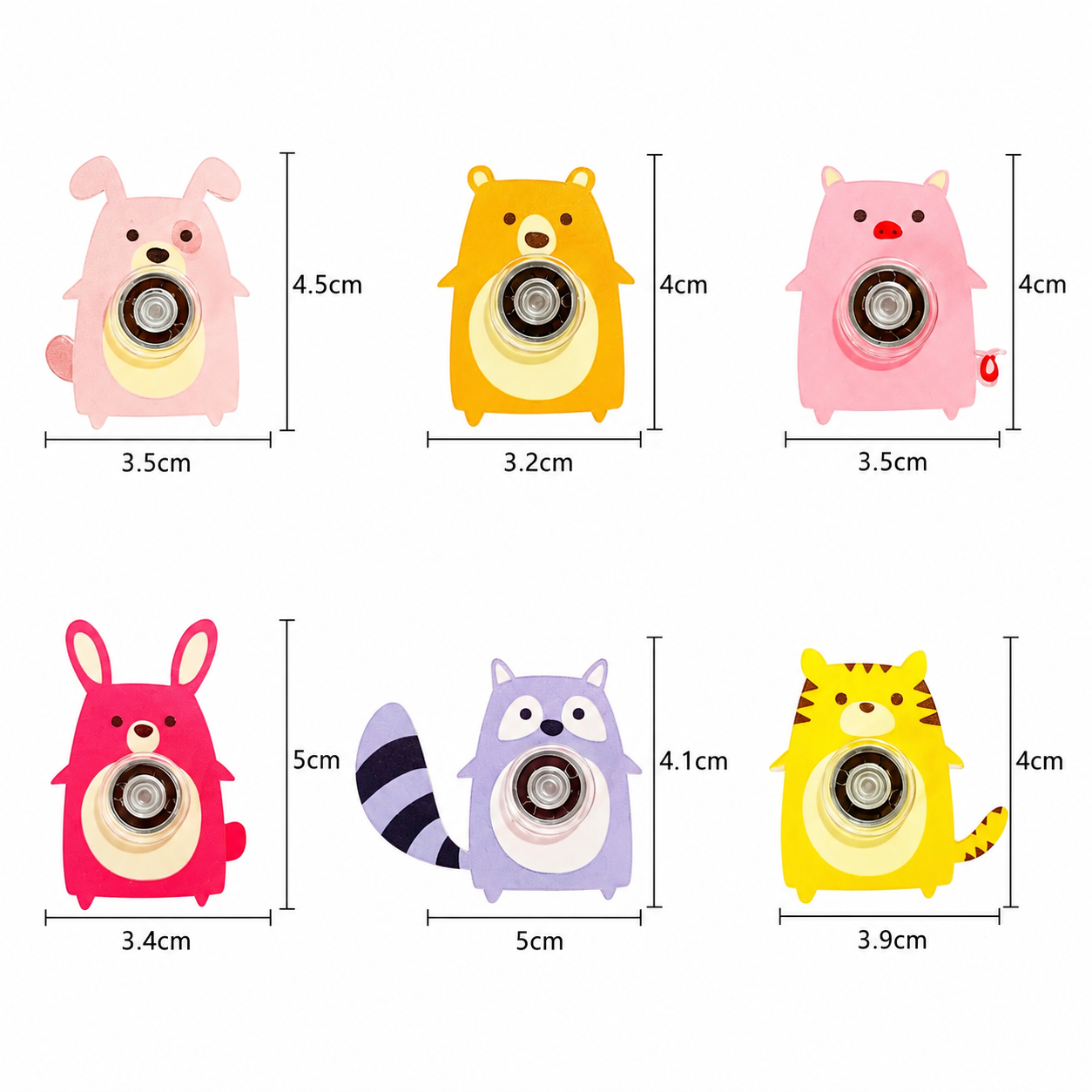 Spinner Sensorial de Dedo Animales