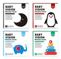 Baby Vision  – Set de Tarjetas de Estimulación Visual (0 a 36 meses)
