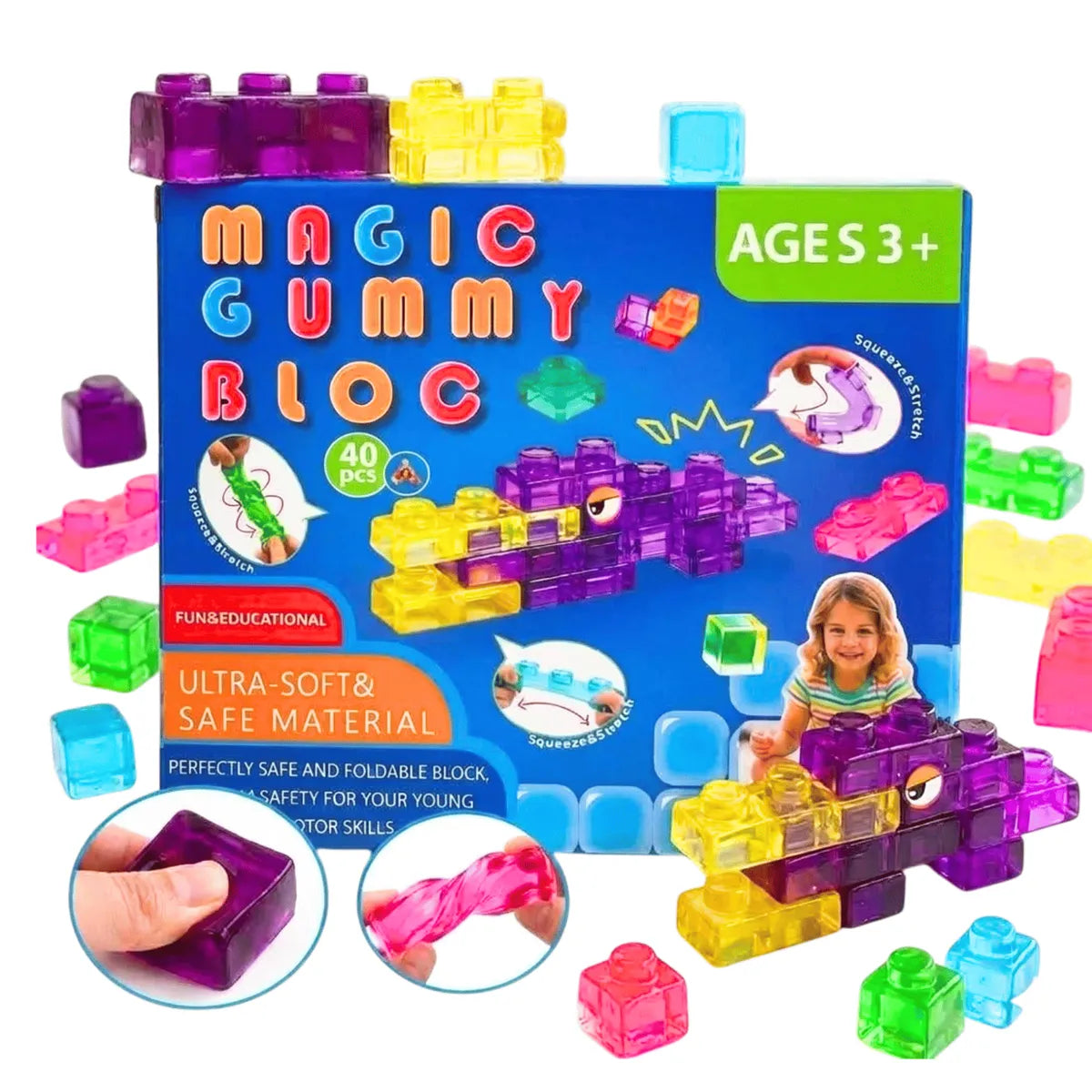 Magic Gummy Block