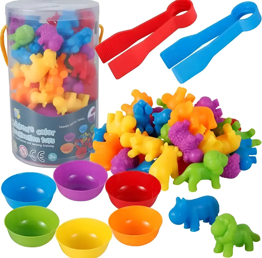 Clasificación de Colores con Pinzas