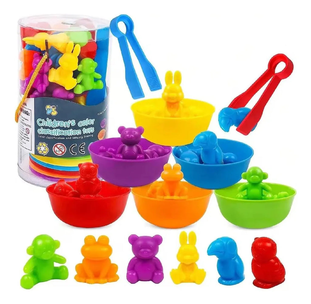 Clasificación de Colores con Pinzas