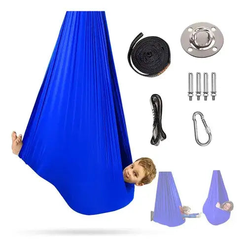 Columpio Sensorial Doble Tela con Anclaje