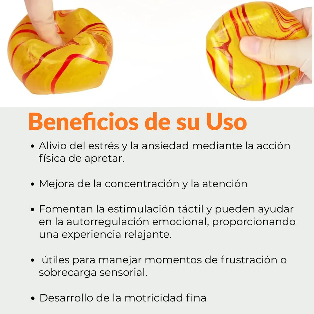 Cubo Sensorial Grande Antiestrés de Silicona Squishy