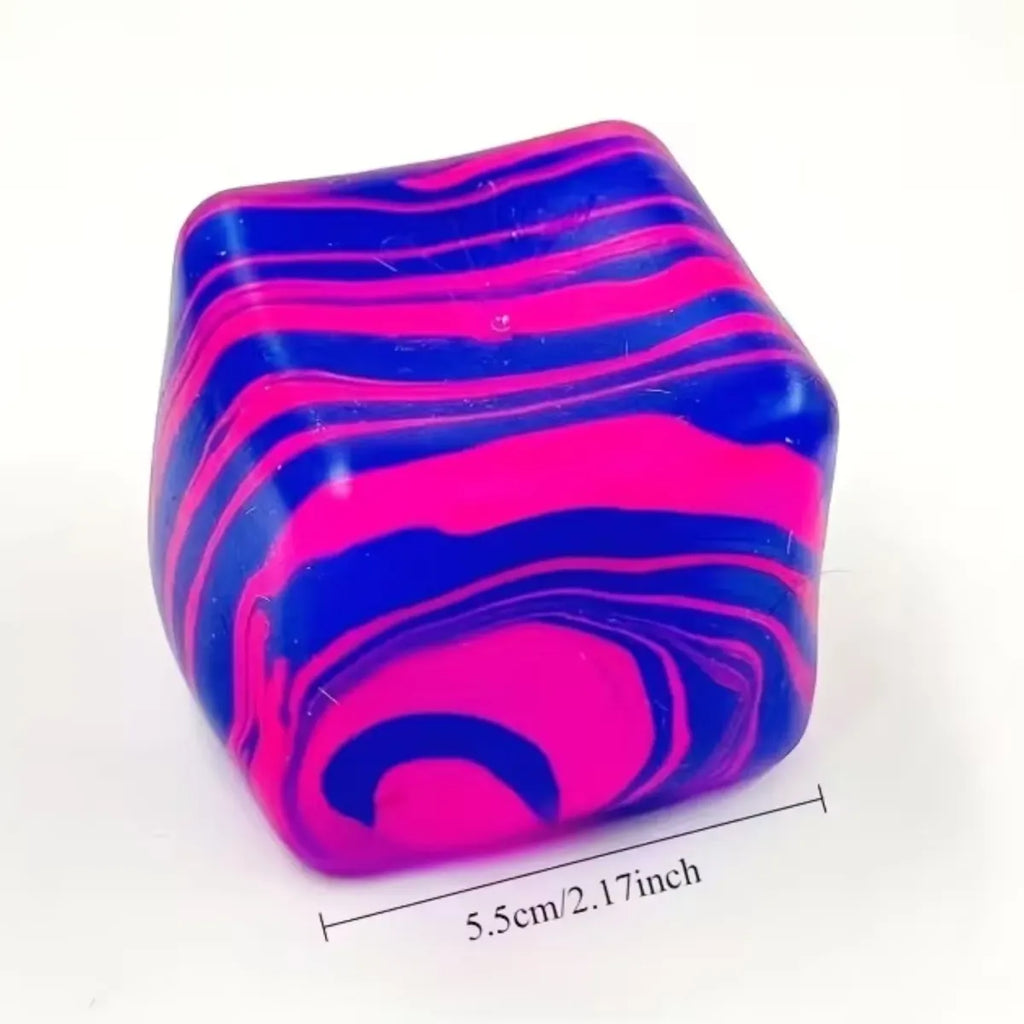 Cubo Sensorial Grande Antiestrés de Silicona Squishy