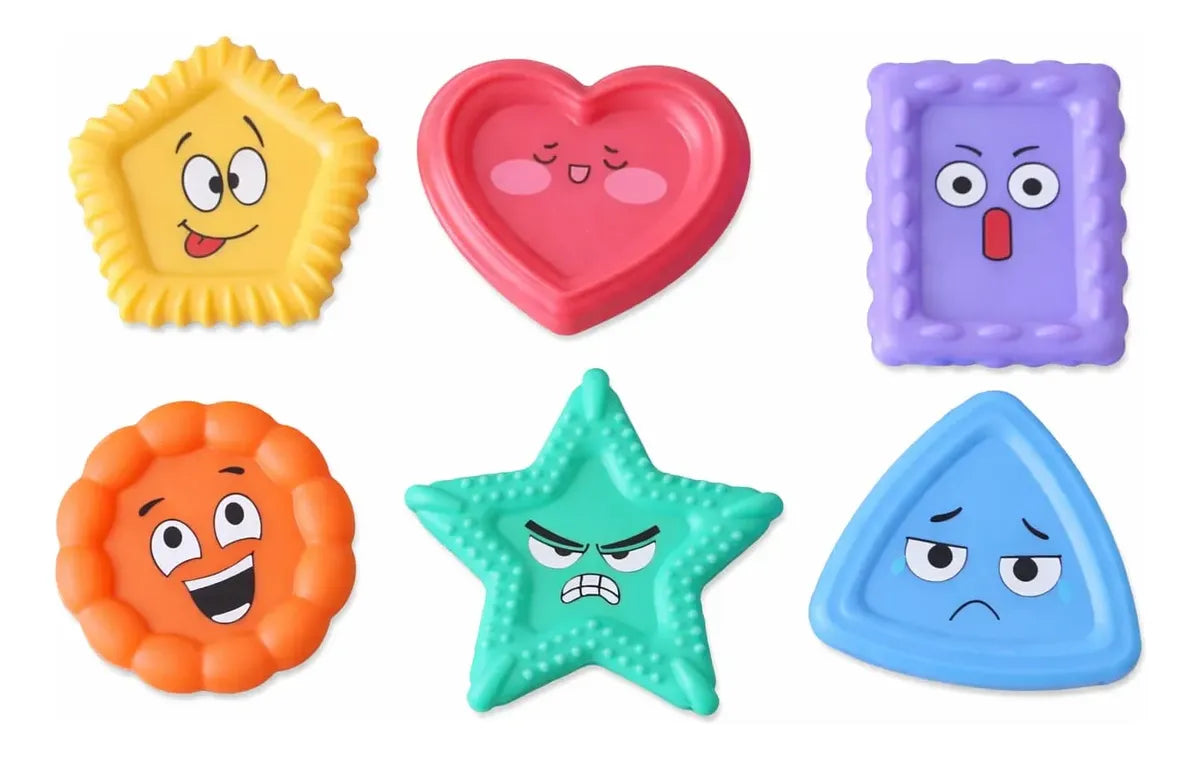 Piedras Sensoriales con Emociones y Texturas