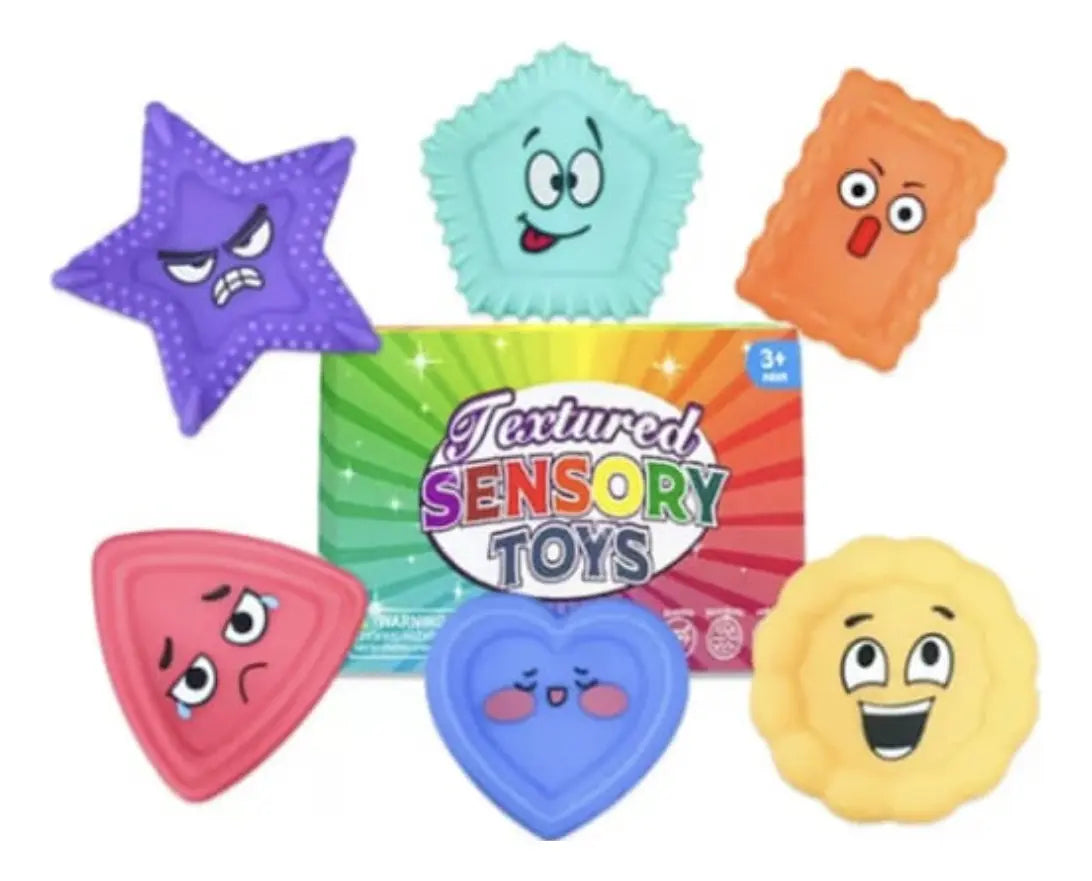 Piedras Sensoriales con Emociones y Texturas