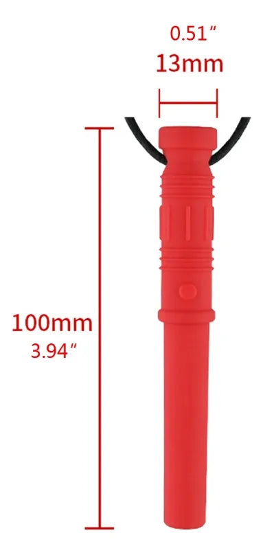 Collar Sensorial Masticable Tubo Largo | Regulación Oral y Antiestrés | Dureza nivel 1