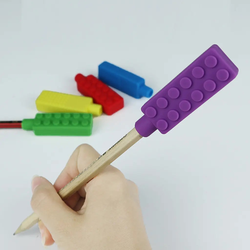 Mordedor Sensorial para Lápiz | Regulación Oral y Concentración Escolar | Dureza nivel 2