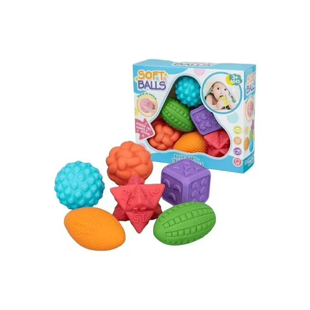 Set de Pelotas Sensoriales para Bebé