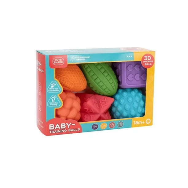 Set de Pelotas Sensoriales para Bebé