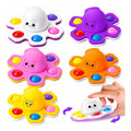 Pulpo Sensorial Pop It con Caras