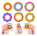 Set de Anillos Giratorios Sensoriales con Texturas