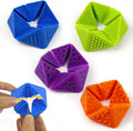 Set de 4 Fidget Toys Sensoriales de Silicona con Texturas