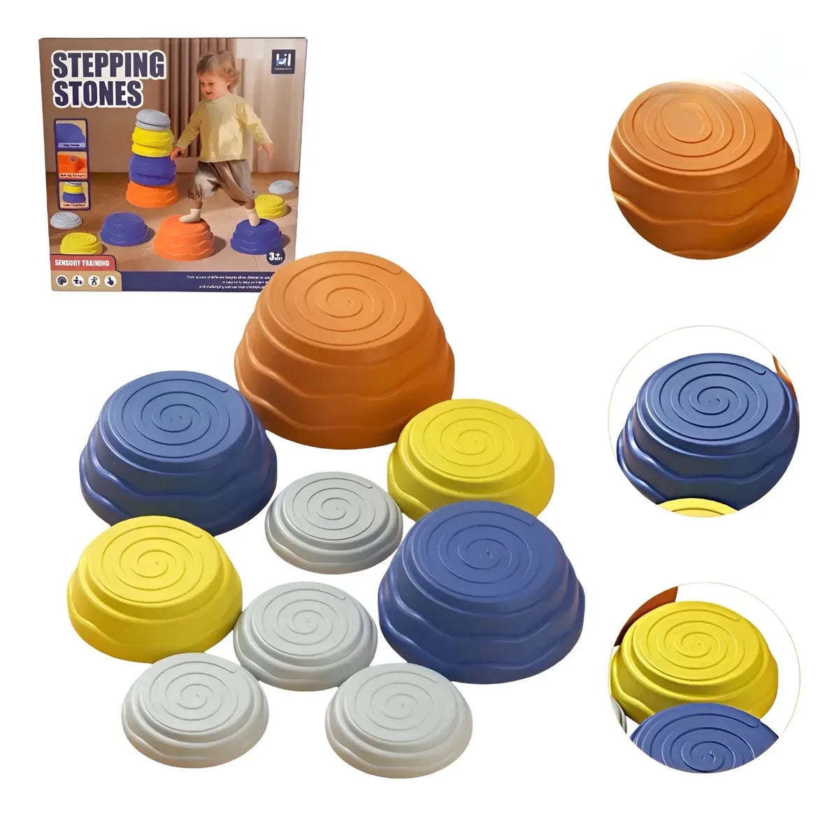 Set de Piedras de Equilibrio Sensoriales