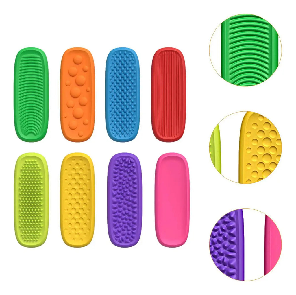 Tira Sensorial Texturizada de Silicona