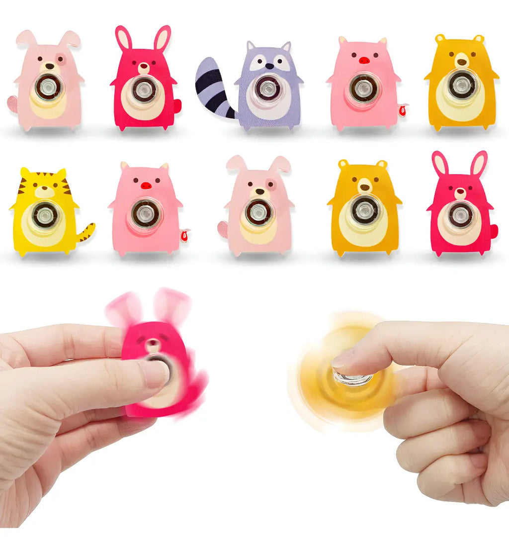 Spinner Sensorial de Dedo Animales