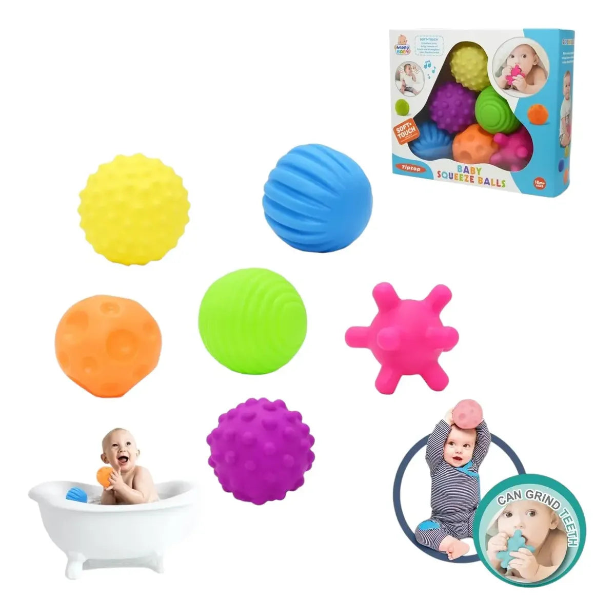Set de Pelotas de Estimulación Sensorial