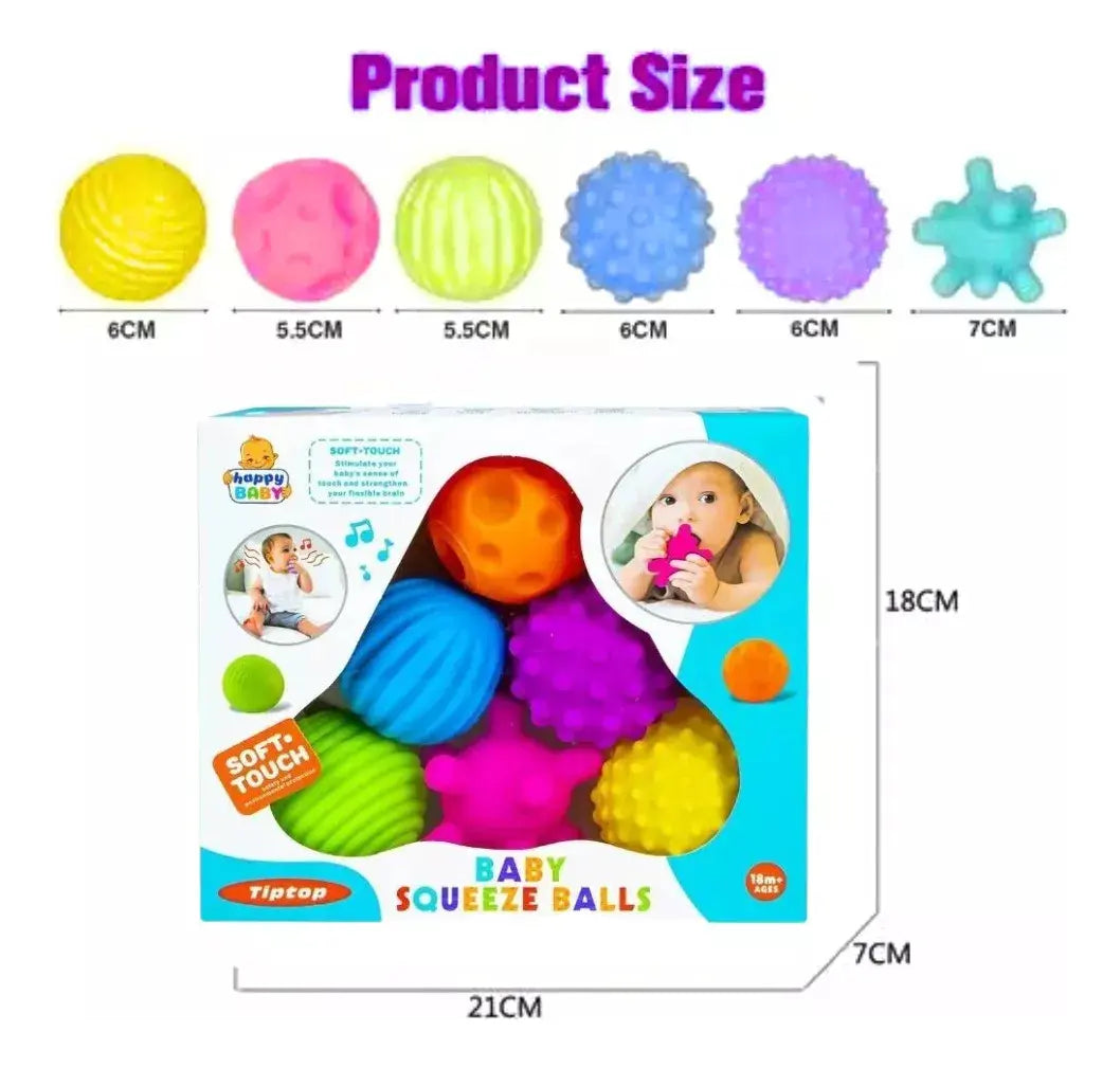 Set de Pelotas de Estimulación Sensorial