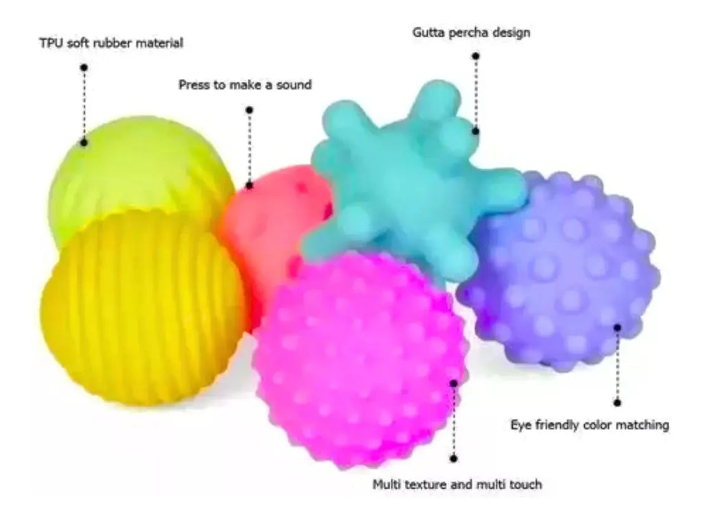 Set de Pelotas de Estimulación Sensorial