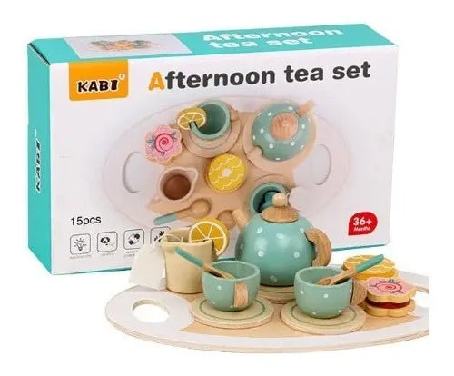 Set de Té Infantil de Madera