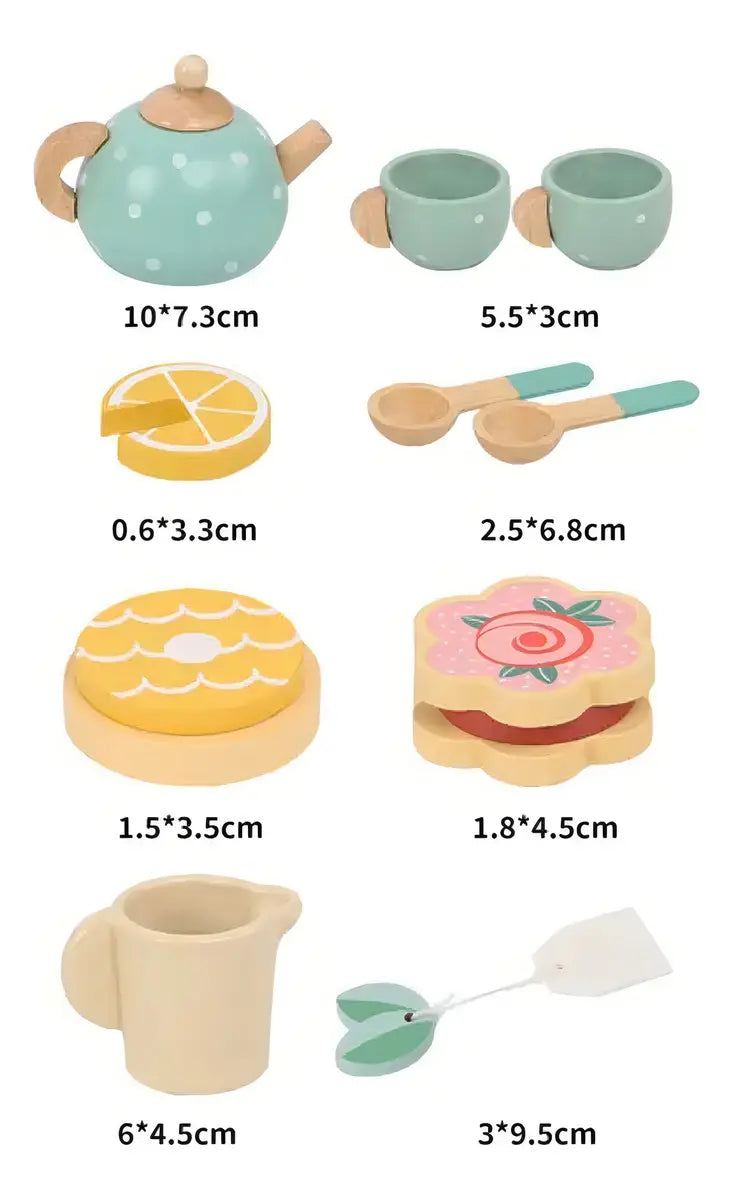 Set de Té Infantil de Madera