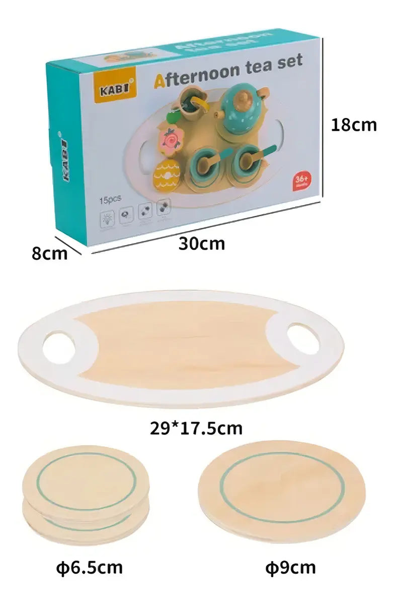 Set de Té Infantil de Madera
