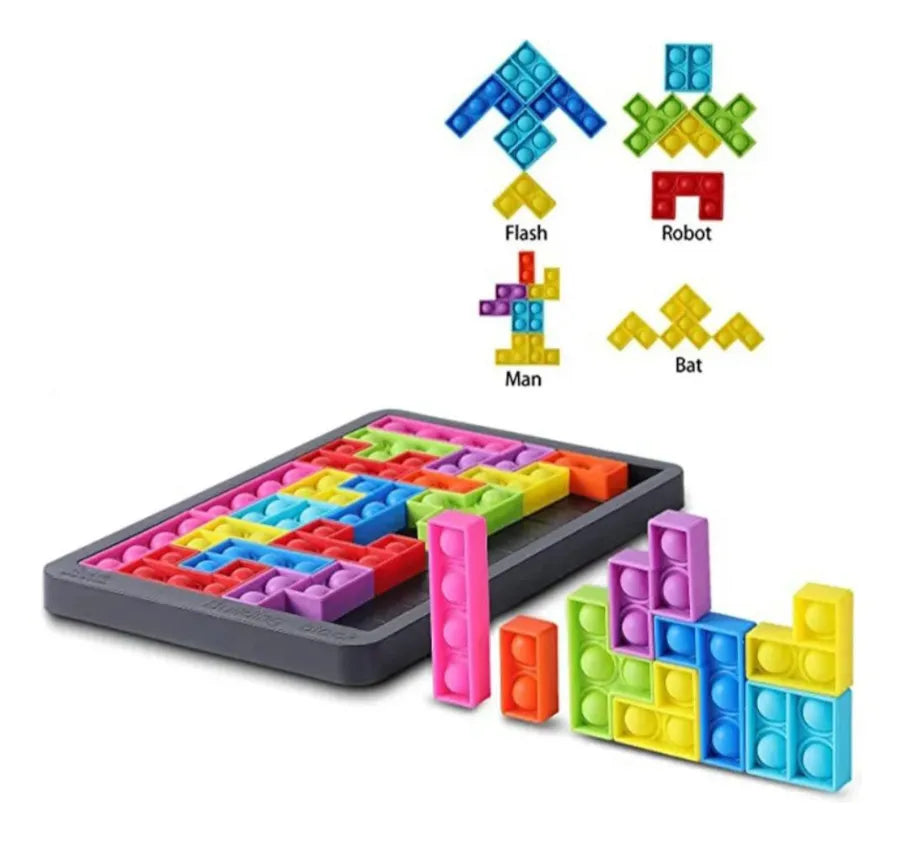 Tetris de pop it