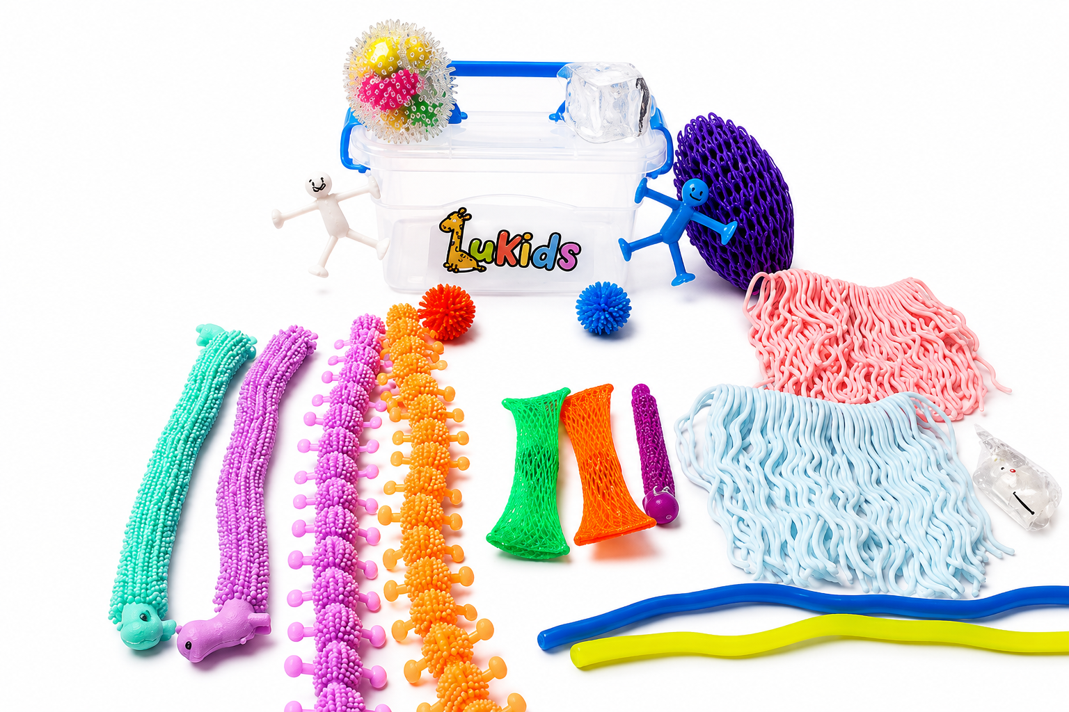 Caja Sensorial Texturas Blandas Lukids