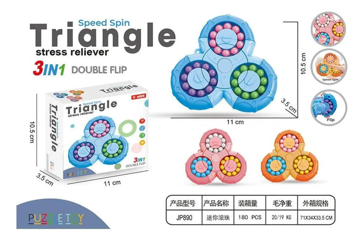 Puzzle Giratorio de Colores 3 en 1
